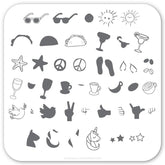 Quotes Little Sis! (CjS LC-42)  - CJS Small Stamping Plate